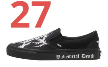 BABYMETAL x Vans Slip-On 'Black/White'