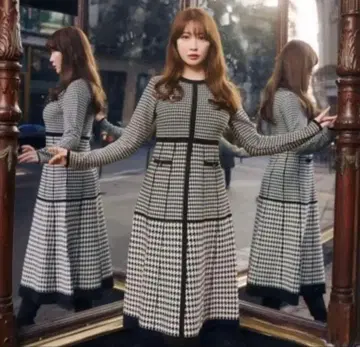 herlipto Montaigne 니트 롱드레스 택 포함