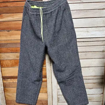 잭슨마티스 트위드 팬츠 와이드 울 정가 41800엔 L