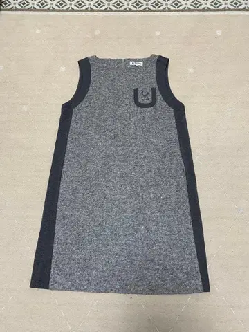 피코네 원피스 점퍼 스커트 스팽글 포켓 슬리브리스