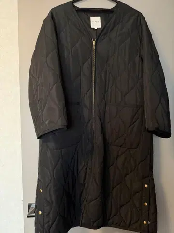 LEPSIM 렙심 노카라 퀼팅 코트