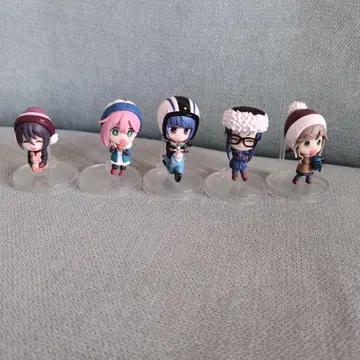 유루캠 가챠가챠 5체 세트