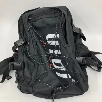 5252byoioi 블랙 백팩 메쉬 포켓 부착