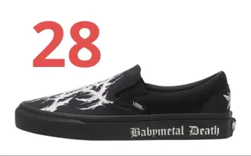 BABYMETAL x Vans Slip-On 'Black/White'