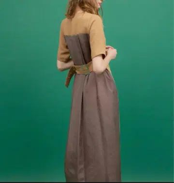 유나이티드 도쿄 백 체크 원피스