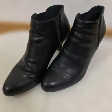 블랙 여성용 부티 숏부츠 루탈론 L