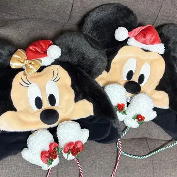 크리스마스 디즈니 팬캡 미키 미니