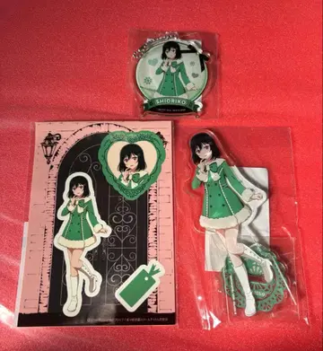 미후네 시오코 세가 럭키 쿠지 아크릴 스탠드 키링 스티커