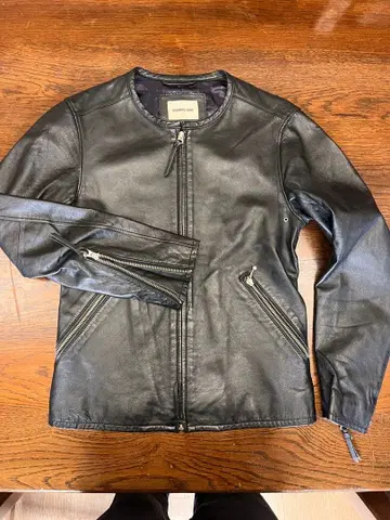 유나이티드 애로우즈 [ monkey time ] 양가죽 라이더 자켓