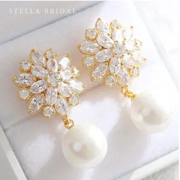 STELLA BRIDAL 웨딩 귀찌 골드