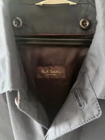 [ 새상품급 ] Paul Smith 네이비 트렌치코트