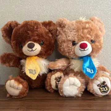 디즈니 유니베어 봉제 인형 몽블랑 칩과 데일