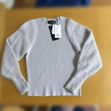 C de C 그레이 긴팔 니트 38