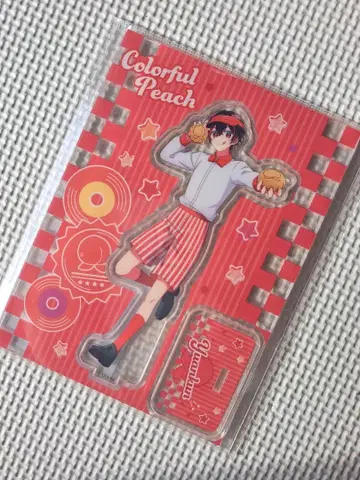 컬러풀 피치 아크릴 스탠드 유안 군 다이너