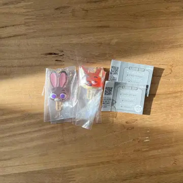 주토피아 아이스캔디 참 가챠 닉 주디