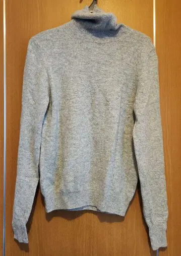 그레이 터틀넥 스웨터 긴팔 유니클로 캐시미어