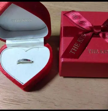 미사용급 THE KISS 실버 반지 12호