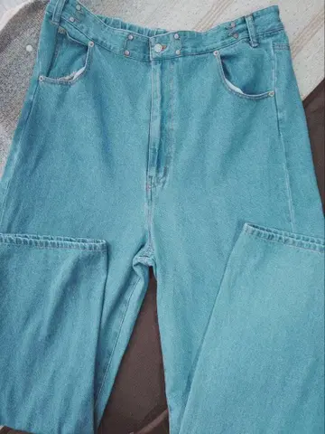 니코앤드 [ 타케시타 레이나 x NAVYS ] 콜라보 후크 저스트 팬츠