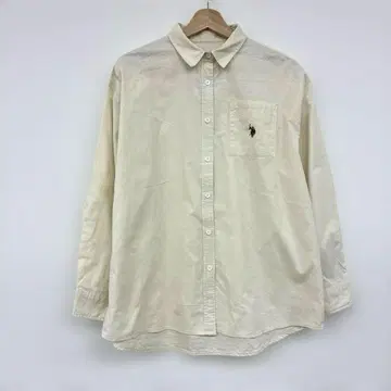 U.S. POLO ASSN. 아이보리 남성용 긴팔 셔츠 컨디션 최상