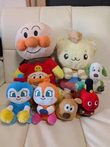 [ 묶음 판매 ] 호빵맨 봉제 인형 루치타 원원 SL맨