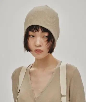 투데이풀 썸머 니트 비니 베이지 비니 니트 모자