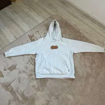 FTC 프론트 자수 그레이 XL 후드티