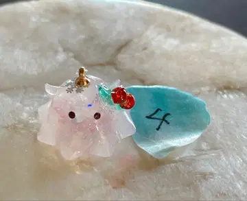 꽃 문어 미니백 크리스마스 들뜬 맛