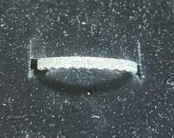 모이사나이트 풀 이터니티 실버 반지 (플라티나 코팅)