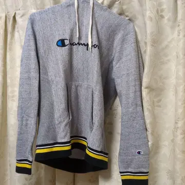 Champion Reverse Weave 후드티 M 사이즈 그레이