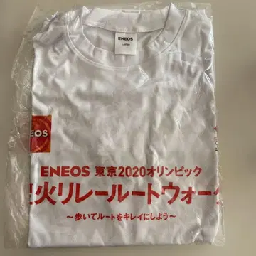 ENEOS 도쿄 2020 올림픽 T셔츠 2장 L 사이즈와 목장갑 2세트
