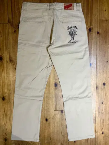 Subciety Music Destroy Riot 워크 팬츠 베이지