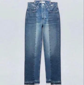 자라 여성용 스트레이트 데님 하이웨스트