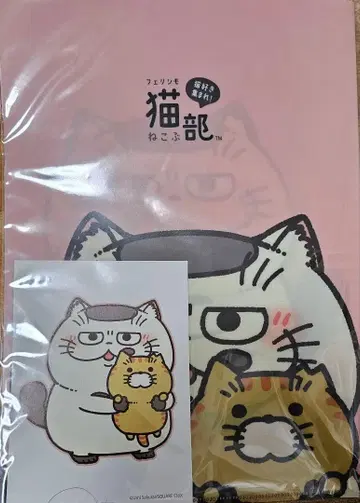 집사 그리고 고양이 A4 클리어 파일