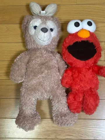 Disney 셰리 메이 봉제 인형 엘모 세트