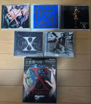 X JAPAN CD 묶음 판매