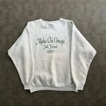 [ USA제 ] 90s Hanes print sweat
