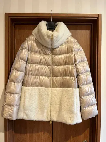 HERNO 퍼 다운 자켓