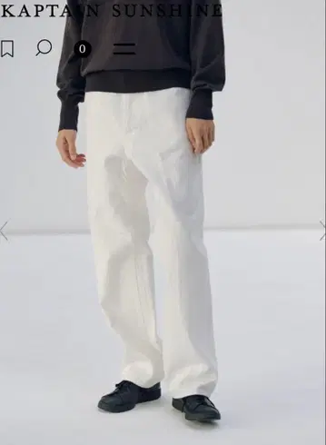 [시착만 한 상품] 2025 가을/겨울 캡틴선샤인 화이트 데님