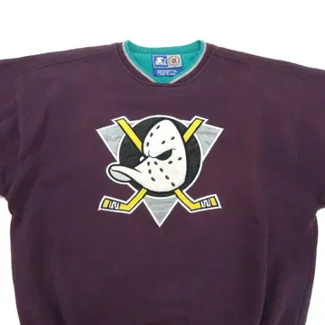 90s STARTER NHL 애너하임 마이티 덕스 맨투맨 XL