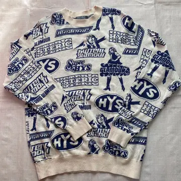 새상품급 HYSTERIC GLAMOUR 맨투맨 L 사이즈