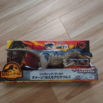 쥬라기 월드 마텔 데미지 으르렁거리는 알로사우루스