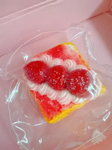 kikisquishy 딸기 토스트 XL 멍한 봉투 스퀴즈