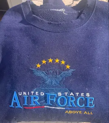 [ 에어 포스 트레이닝복 ] rebear by Johnbull