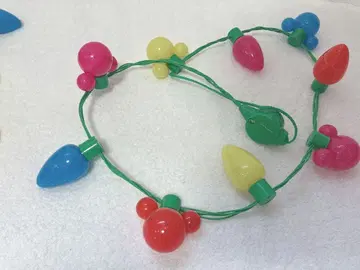 디즈니 목걸이 크리스마스 일루미네이션 라이트 빛나는 완구 2