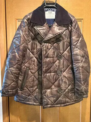 T.M.T 카모 패턴 퀼팅 자켓