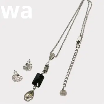 SWAROVSKI 목걸이 귀걸이 세트 판매
