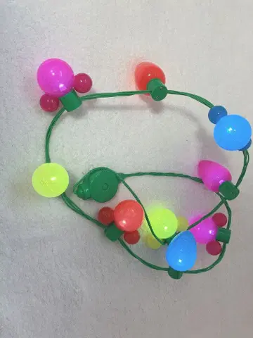 디즈니 크리스마스 목걸이 일루미네이션 라이트 빛나는 완구 3