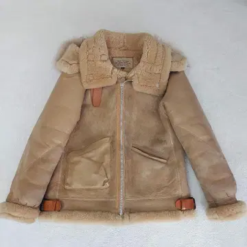 AVIREX 플라이트 자켓 38 무스탕