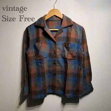 체크 셔츠 vintage 00's Y2K 스트릿 레트로 아메카지