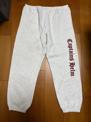 캡틴스 헬름 그레이 스웨트 팬츠 M